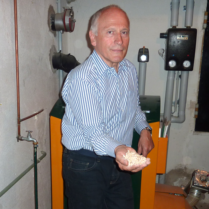 Ein Holzheizer im Interview